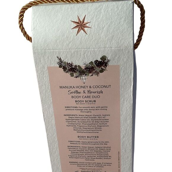 Taylor & Finch Australia Manuka Honey & Coconut Body Scrub and Butter - Picture 3 of 5